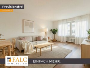 Einziehen und wohlfühlen: Komplett renovierte Eigentumswohnung mit Loggia und hellen Räumen!